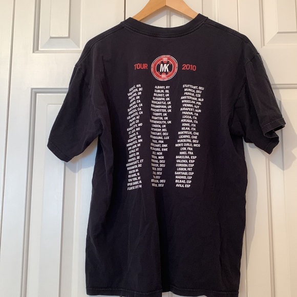 Mark Knopfler Get Lucky 2010 Tour Tshirt - Picture 7 of 13
